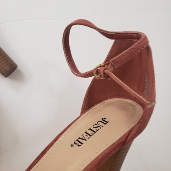 JustFab Ankle Tie Jayla Pumps - Picture 8 of 8